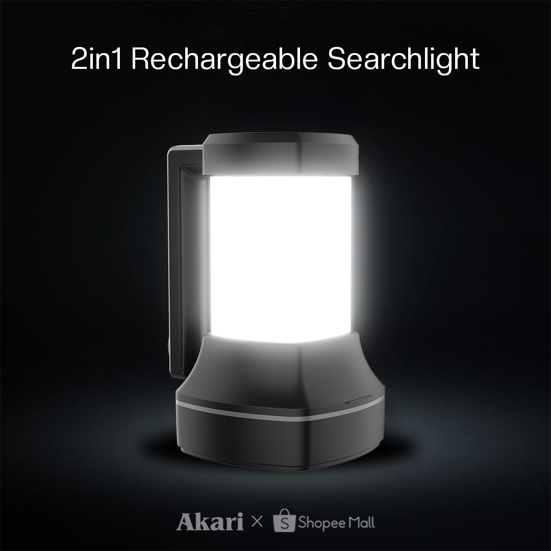 Akari 2in1 Rechargeable Searchlight (ARL-6777)