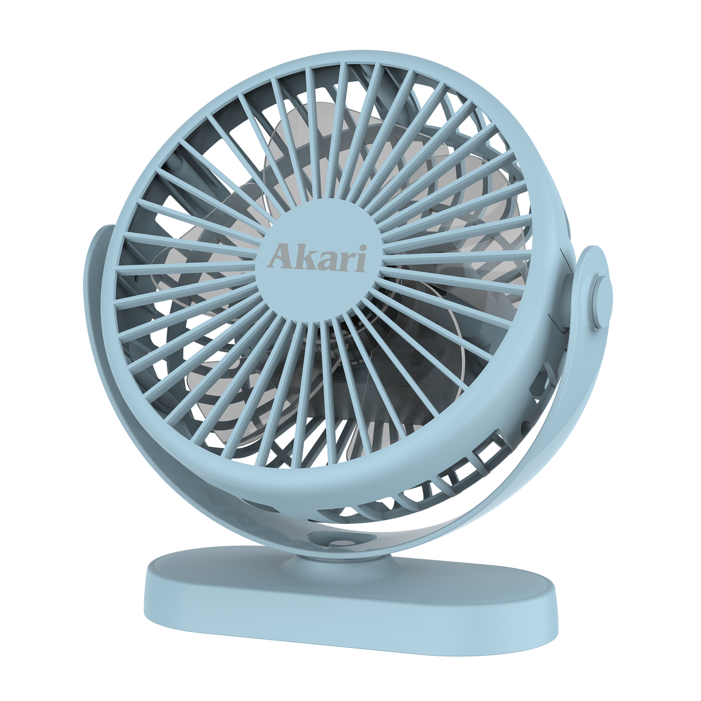 Akari Trio Bundle - 5" Rechargeable Compact Fan (AJF-5035)
