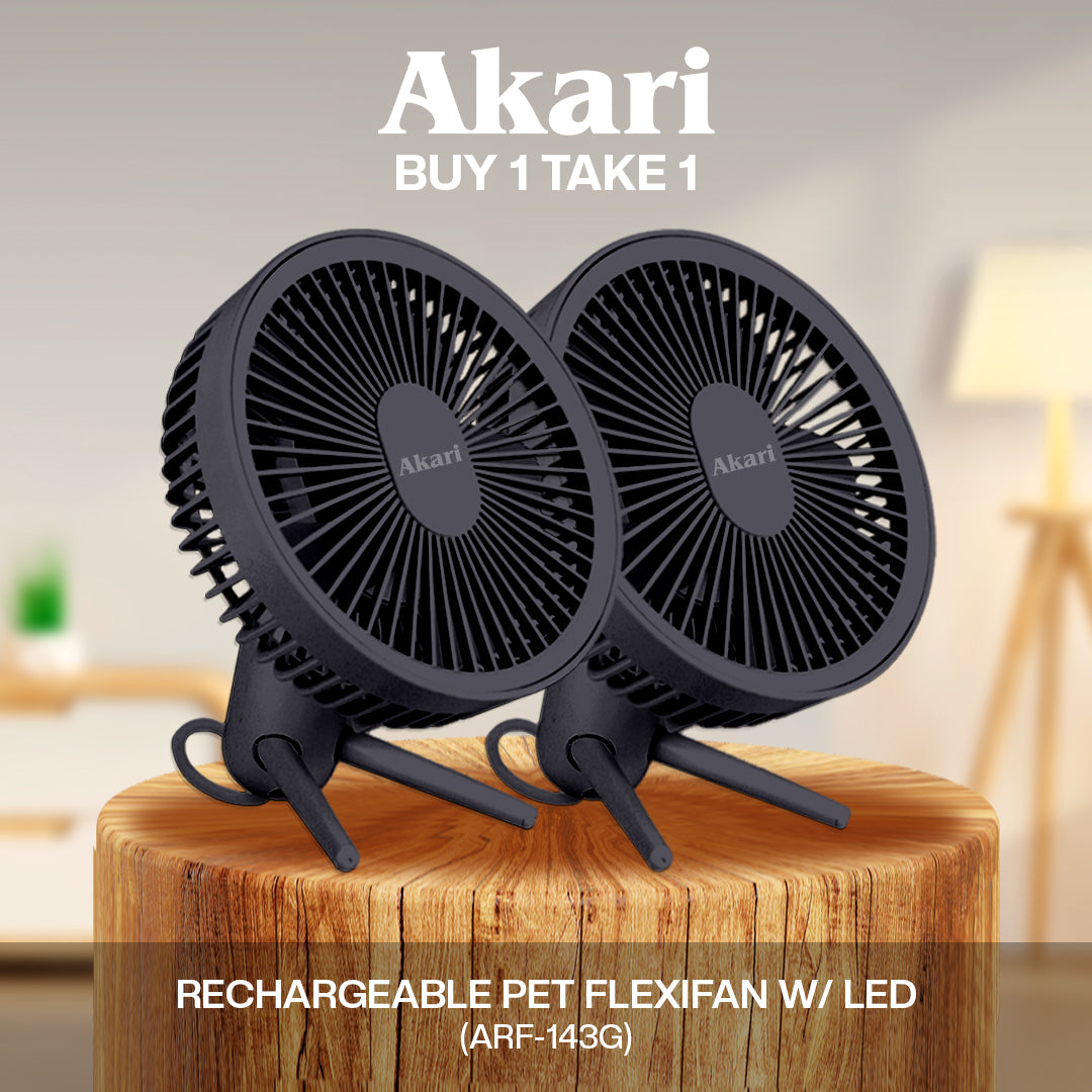 Akari B1T1 : Pet Flexifan  with LED night light (ARF-143)