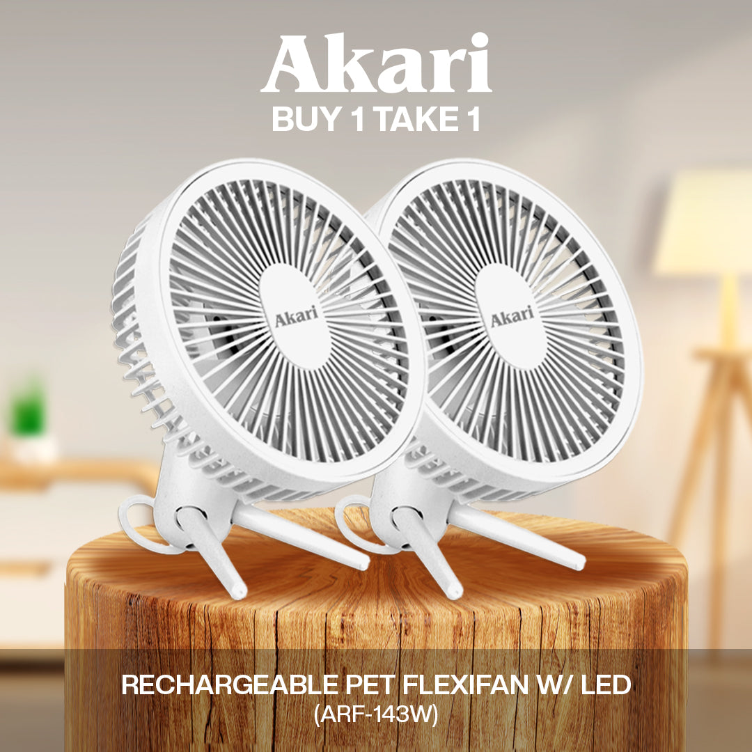 Akari B1T1 : Pet Flexifan  with LED night light (ARF-143)