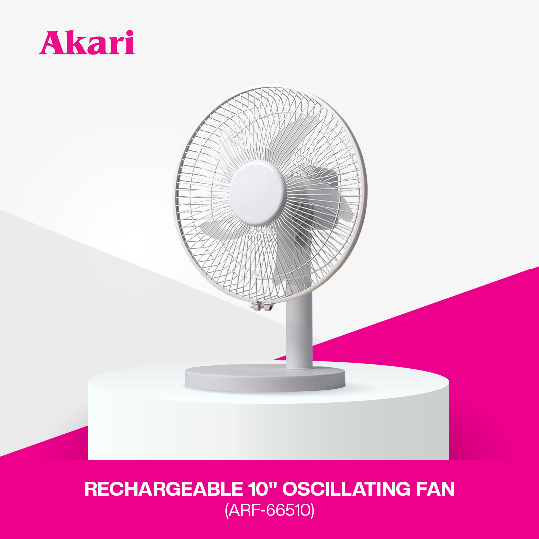 AKARI 10" OSCILLATING FAN ( ARF-66510 )