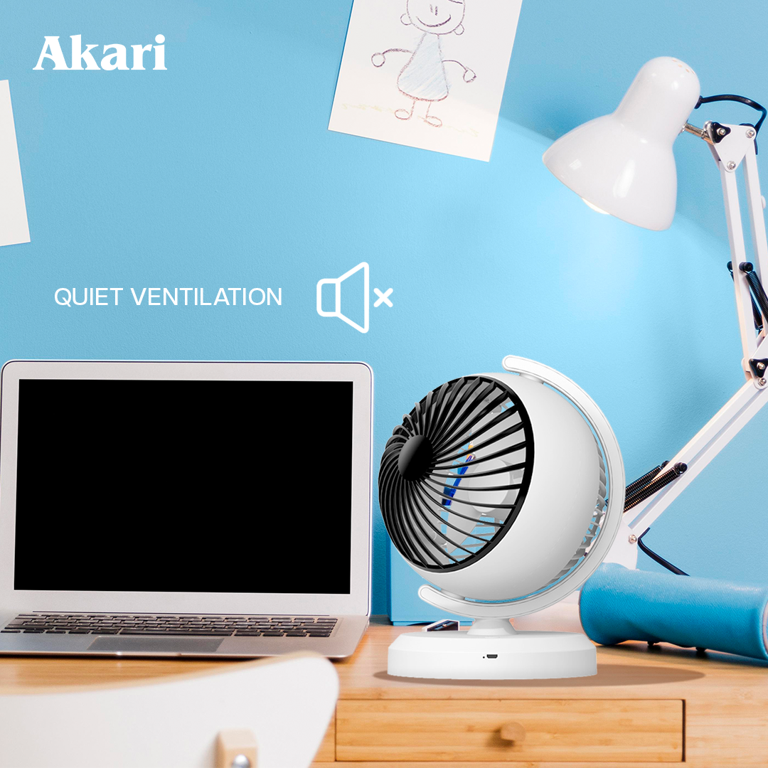 Akari Rechargeable Globe Fan (ARF-888)