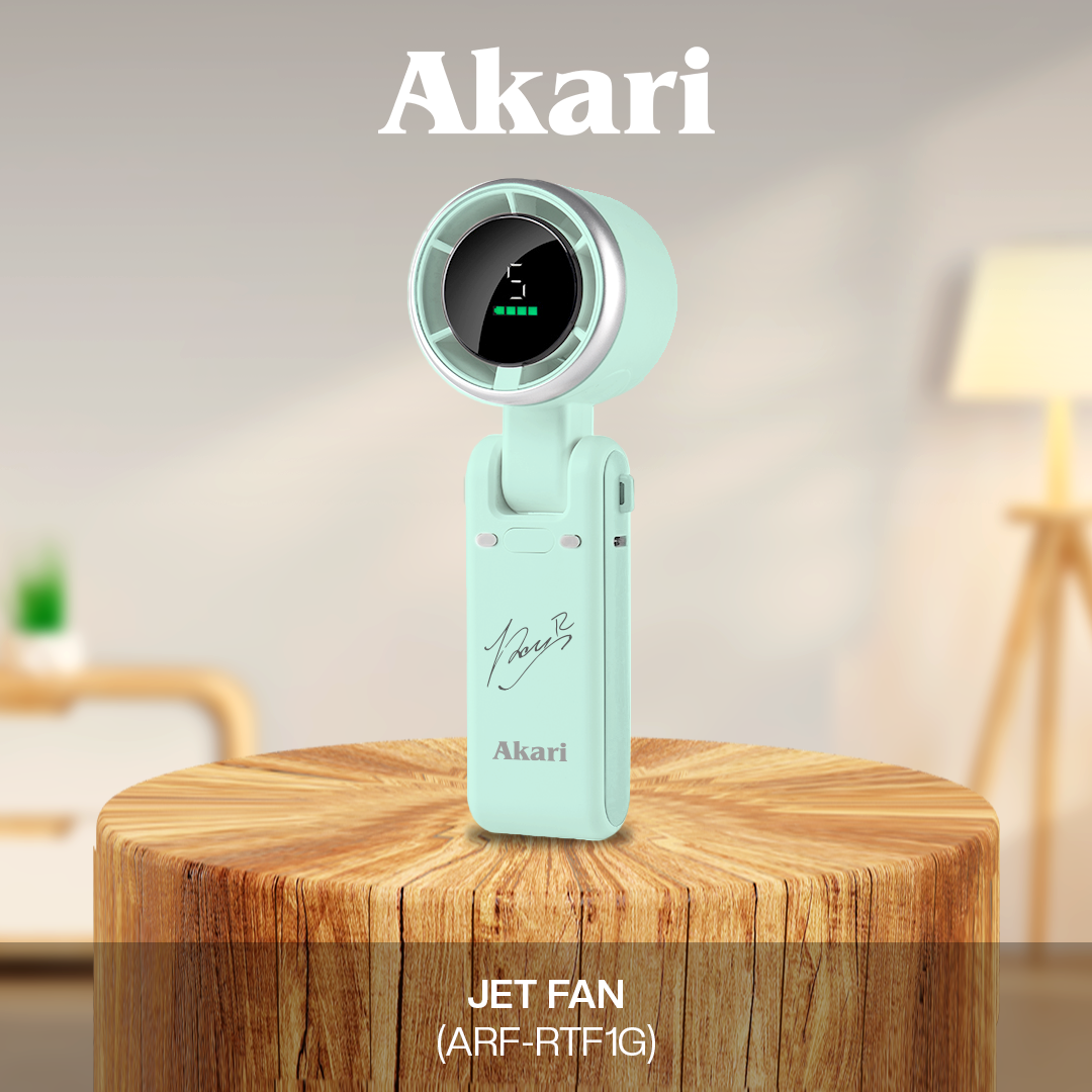 RANwithAKARI : Turbo Handy Fan (ARF-RTF1) (PERSONALIZED LABEL)