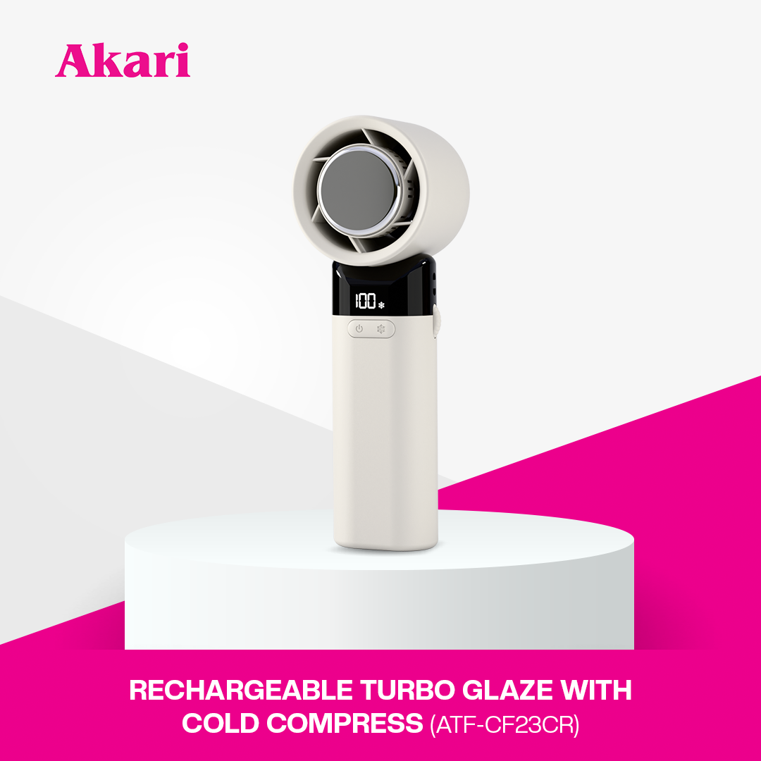 AKARI RECHARGEABLE TURBO GLAZE WITH COLD COMPRESS (ATF-CF23)