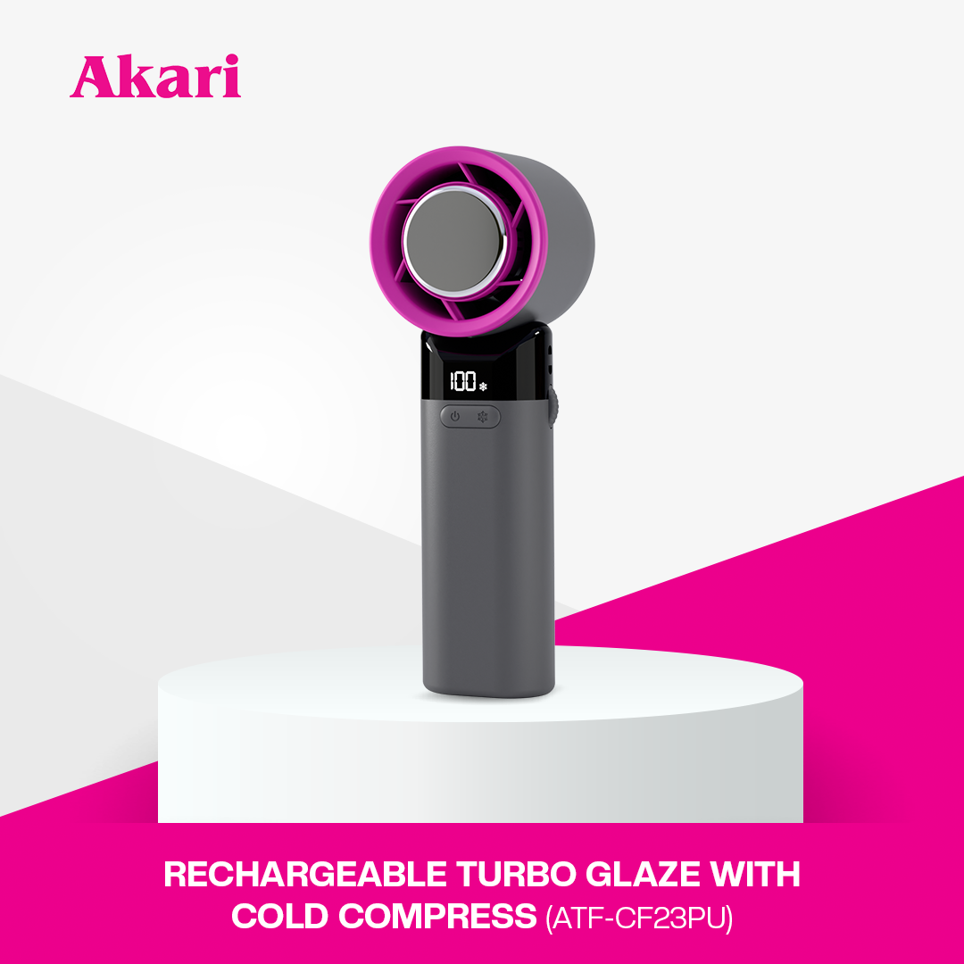 AKARI RECHARGEABLE TURBO GLAZE WITH COLD COMPRESS (ATF-CF23)