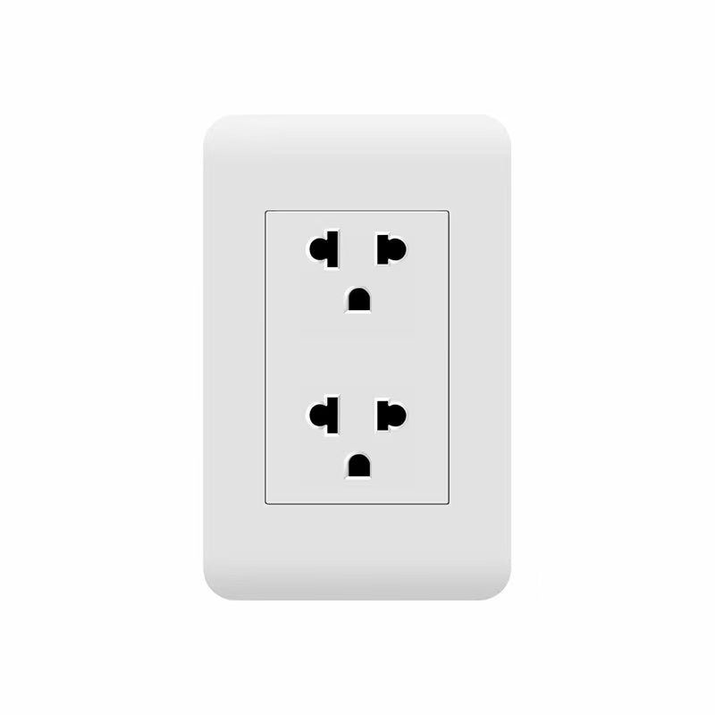 ZEN MATTE SERIES_AKARI UNIVERSAL DUPLEX OUTLET WITH SHUTTER (AZ2-2GO)