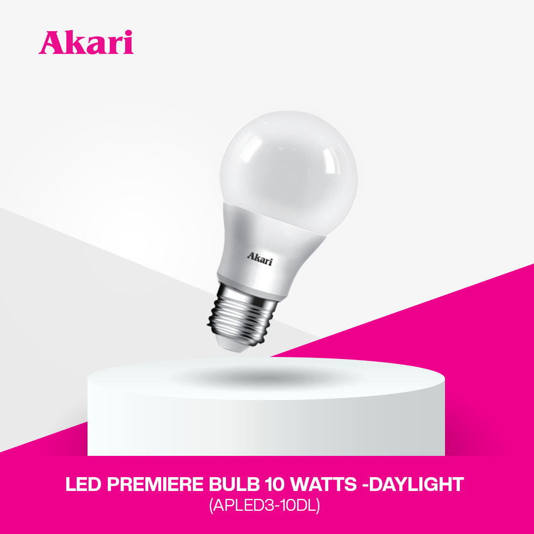Akari LED Premiere Bulb 10 Watts -Daylight (APLED3-10DL)