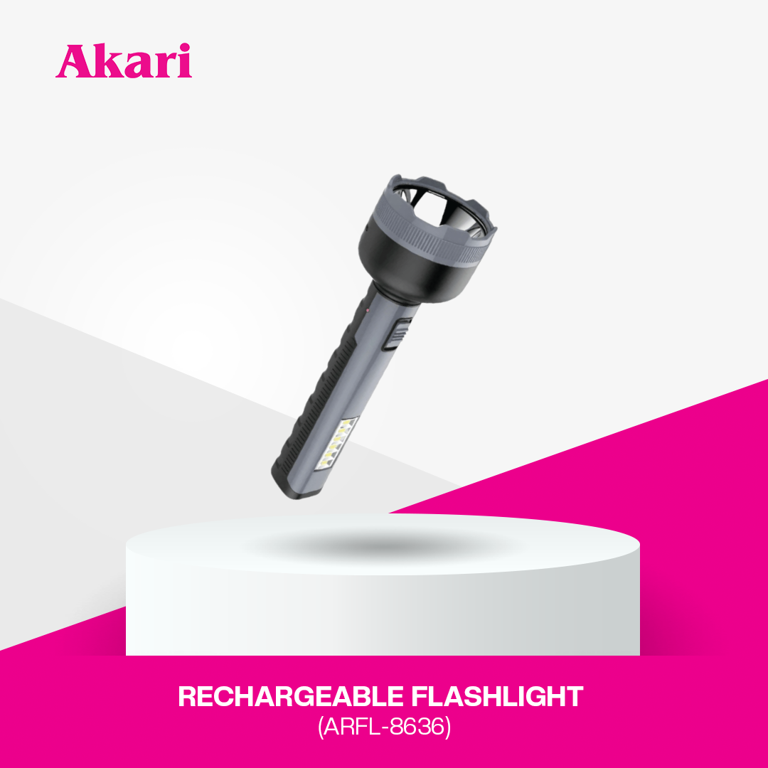 Akari Rechargeable Flashlight (ARFL-8636)