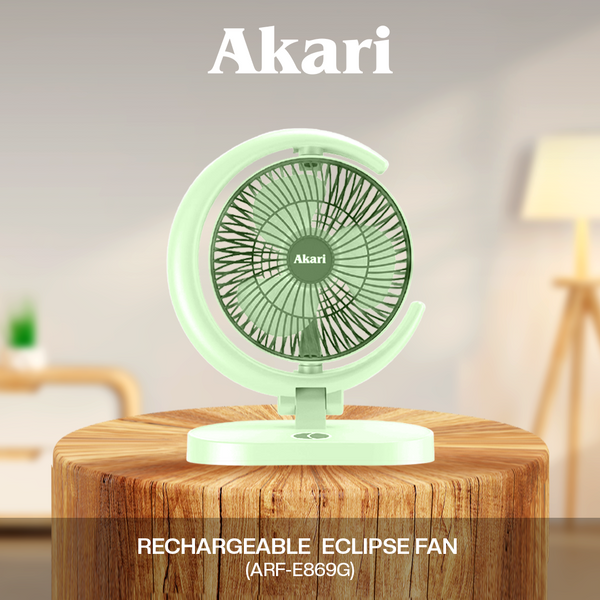 Akari : Eclipse Fan with Tri-Color LED Night Light (ARF-E869)