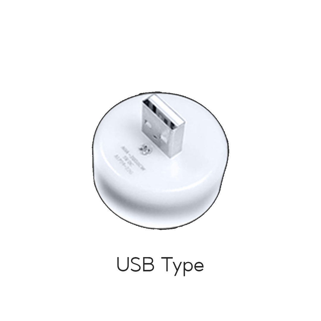 Akari Adaptor USB hub with Night light function (AUA-2USB) 2PCS IN PACK