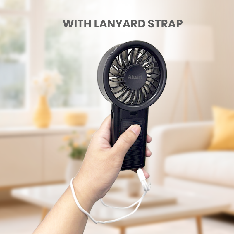 Akari Rechargeable Solar Jet Fan (ARF-NS95B)