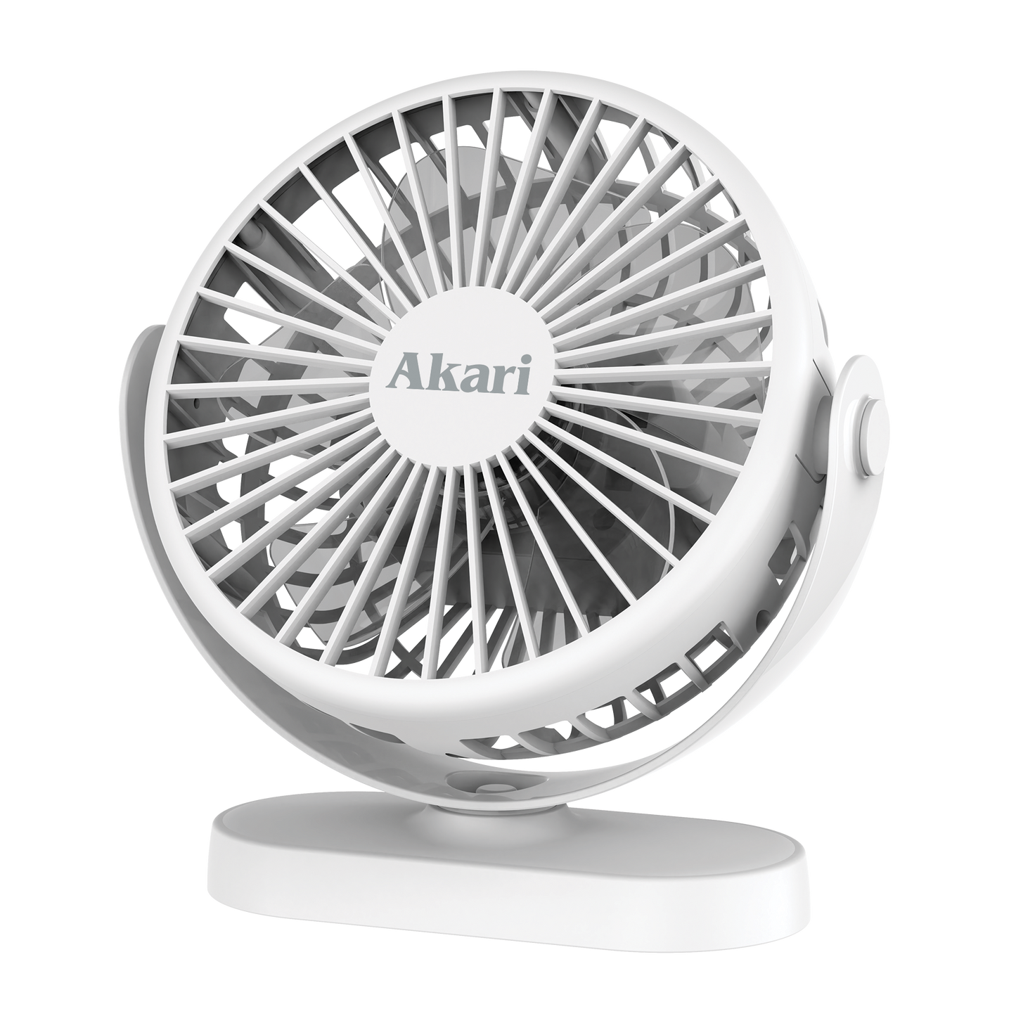 Akari Trio Bundle - 5" Rechargeable Compact Fan (AJF-5035)