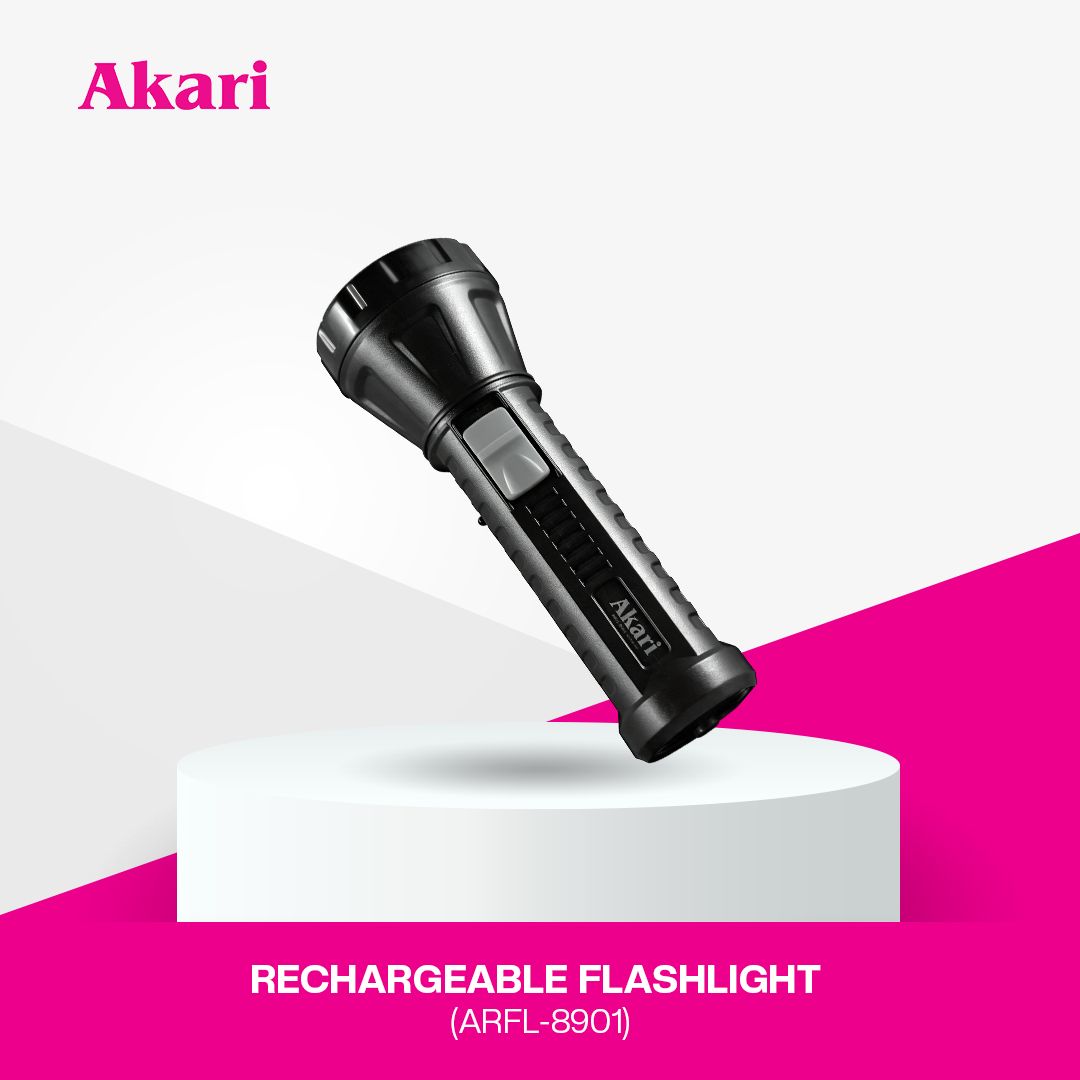 Akari LED Rechargeable Flashlight (ARFL-8901)