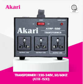 Akari Transformer I 220-240V, 50/60HZ (ATRF-1500)