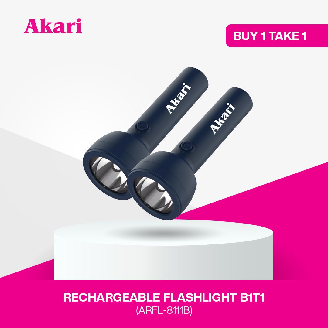 Akari B1T1 Rechargeable Flashlight (ARFL-8111)