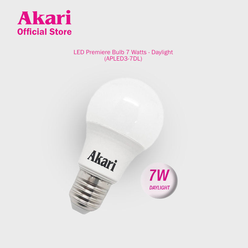 Akari LED Premiere Bulb 7 Watts - Daylight (APLED3-7DL)
