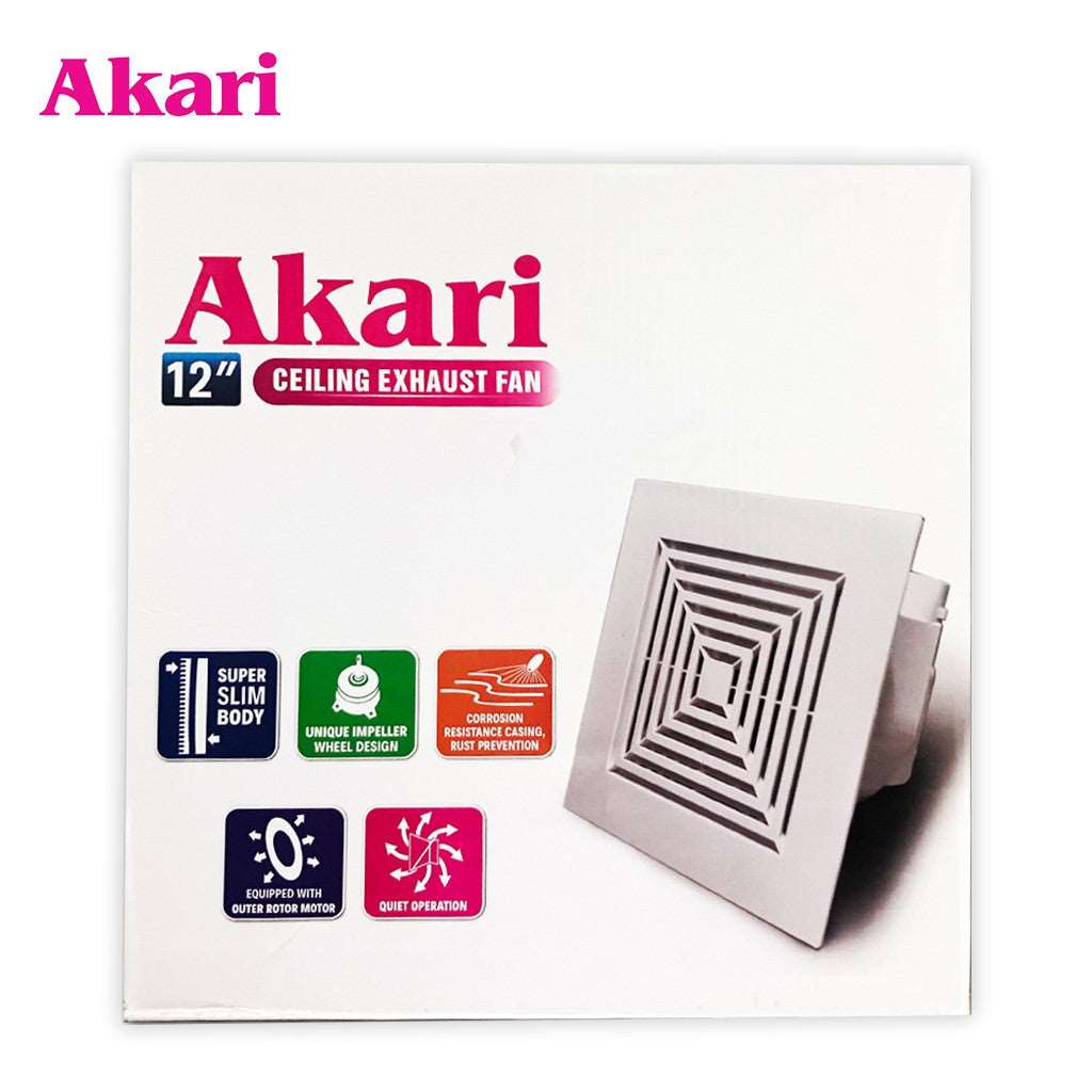 *Akari 10” Ceiling Exhaust Fan (AEF-10C)