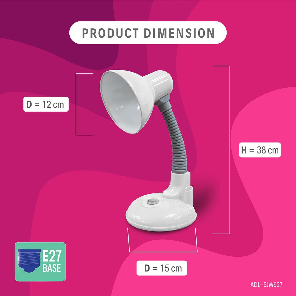 Akari Jr. Desk Lamp Fixture w/ Pen Holder (ADL-SJW927)