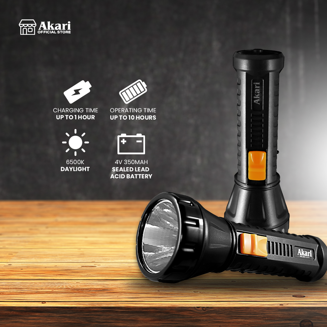 Akari Rechargeable Flashlight (ARFL-8901)