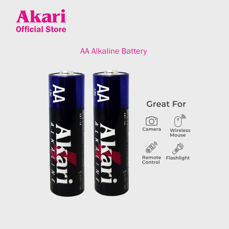 B1T1 Akari Alkaline Battery, AA LR6, 1.5V - 4+2 in a pack (ABT-2A)