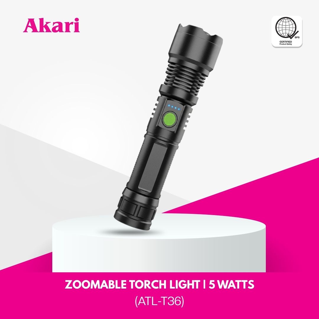 Akari Zoomable Torch Light I 5 Watts (ATL-T36)