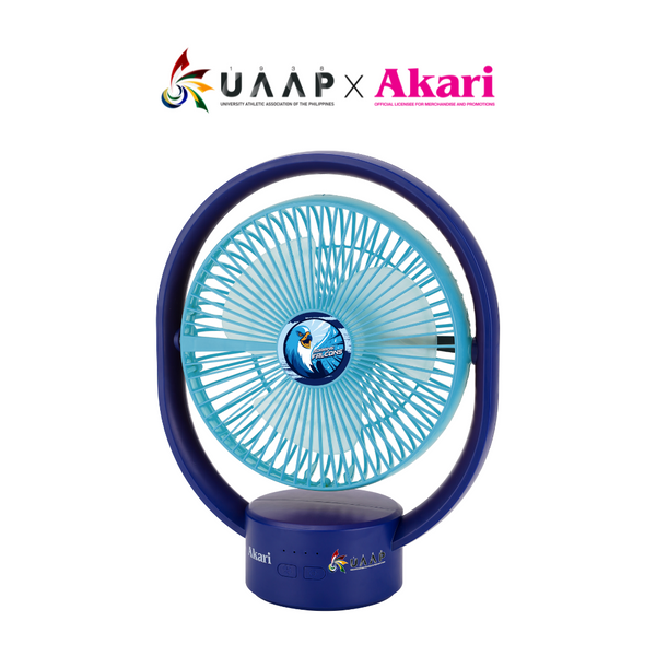AKARI X UAAP [ ADU ] - 8" Rechargeable Elliptical Fan w/ LED