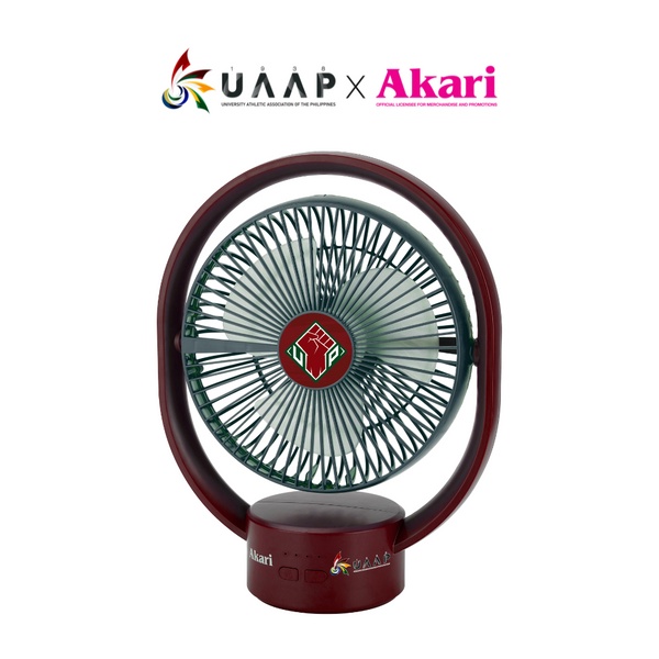 AKARI X UAAP [ UP ] - 8" Rechargeable Elliptical Fan w/ LED