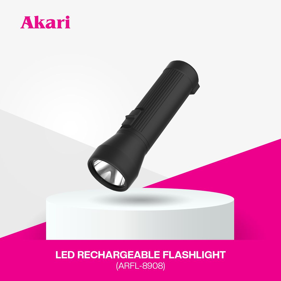 Akari Rechargeable Led Flashlight (ARFL-8908)