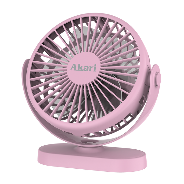 Akari Trio Bundle -  5" Rechargeable Compact Fan (AJF-5035)
