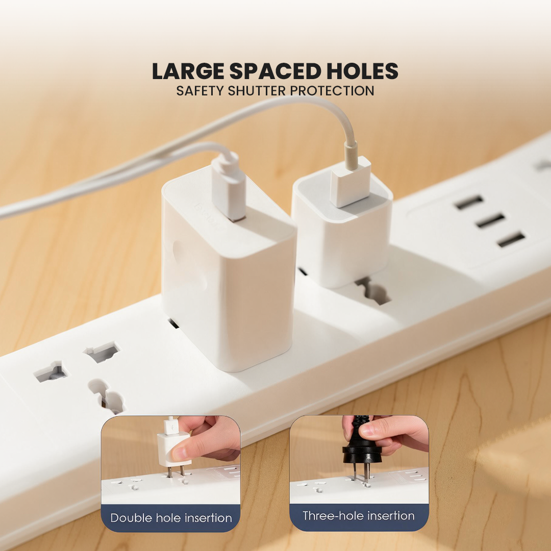 Akari Extension Cord 6M with 6 Outlets (AEC-1K336M)