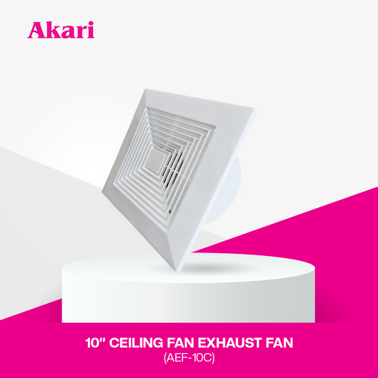 Akari 10” Ceiling Exhaust Fan (AEF-10C)