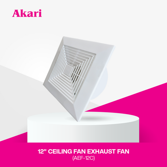 Akari 12" Ceiling Exhaust Fan (AEF-12C)