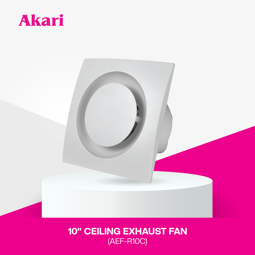 Akari 10" Ceiling Exhaust Fan (AEF-R10C)