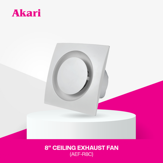 Akari 8" Ceiling Exhaust Fan (AEF-R8C)