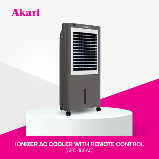 Akari Ionizer AC Cooler AFC-165ACG | 165W Air Cooler with Remote Control