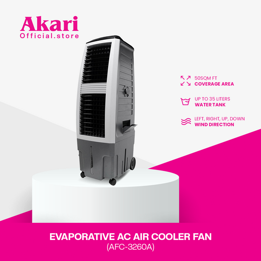 Akari Evaporative AC Air Cooler Fan (AFC-3260A)