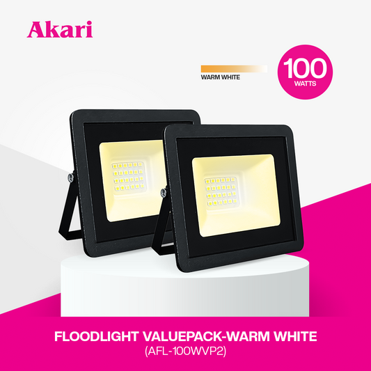 Akari Value Pack Floodlight 100w (AFL-100VP2)