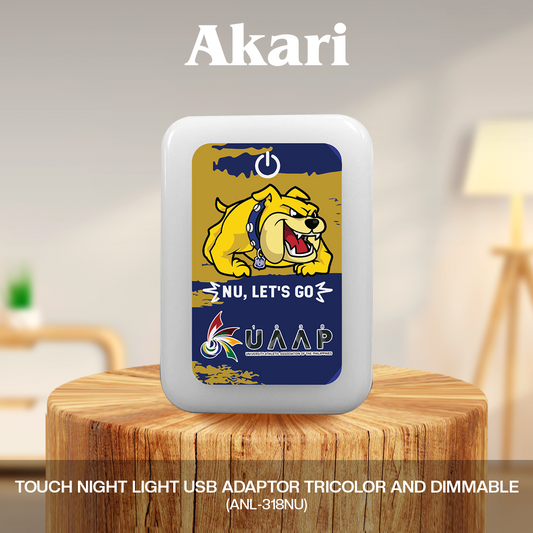 CLEARANCE SALE: AKARI [ NU ] Touch Night Light USB Adaptor Tricolor and Dimmable