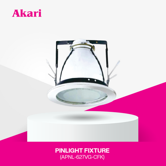 Akari Recessed Vertical Pinlight Fixture Champagne (APNL-427VG-CFK)