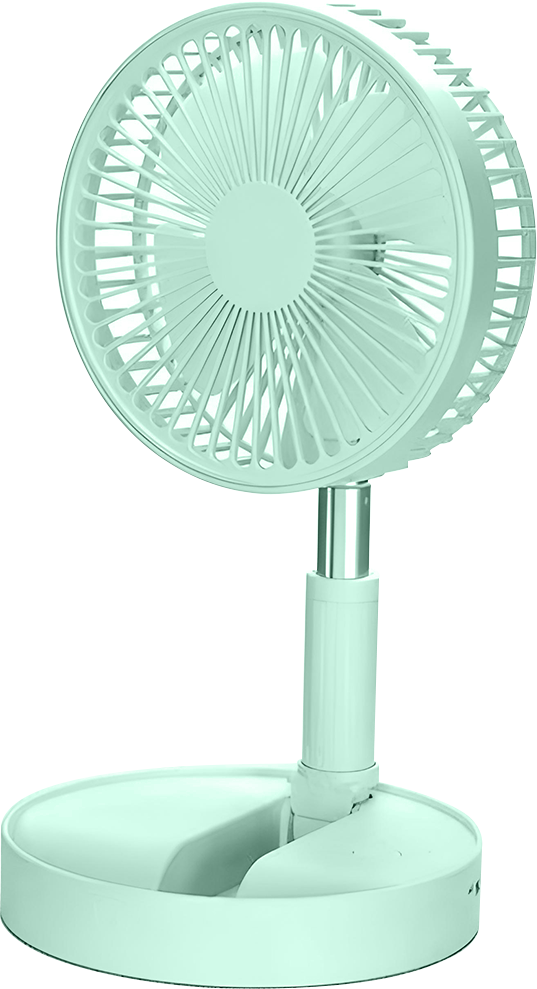 Akari 4" Rechargeable Portafan (ARF-F013)