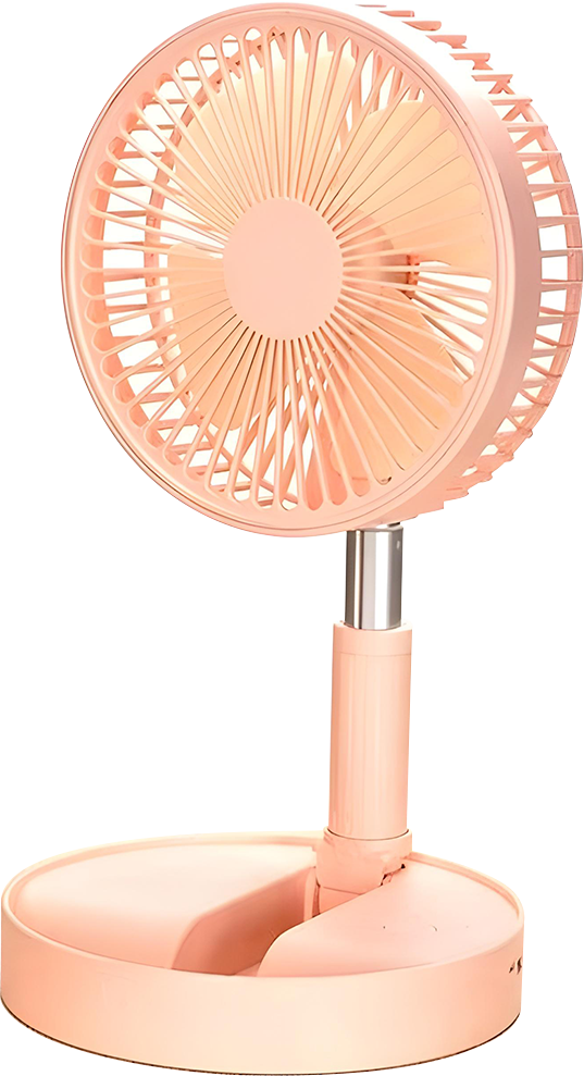 Akari 4" Rechargeable Portafan (ARF-F013)