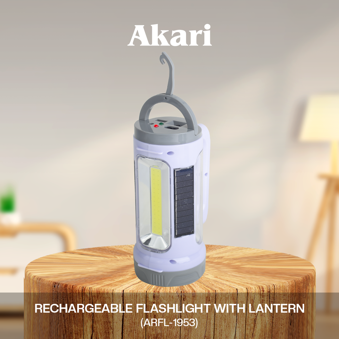 AKARI Rechargeable Flashlight with lantern ( ARFL-1953 )