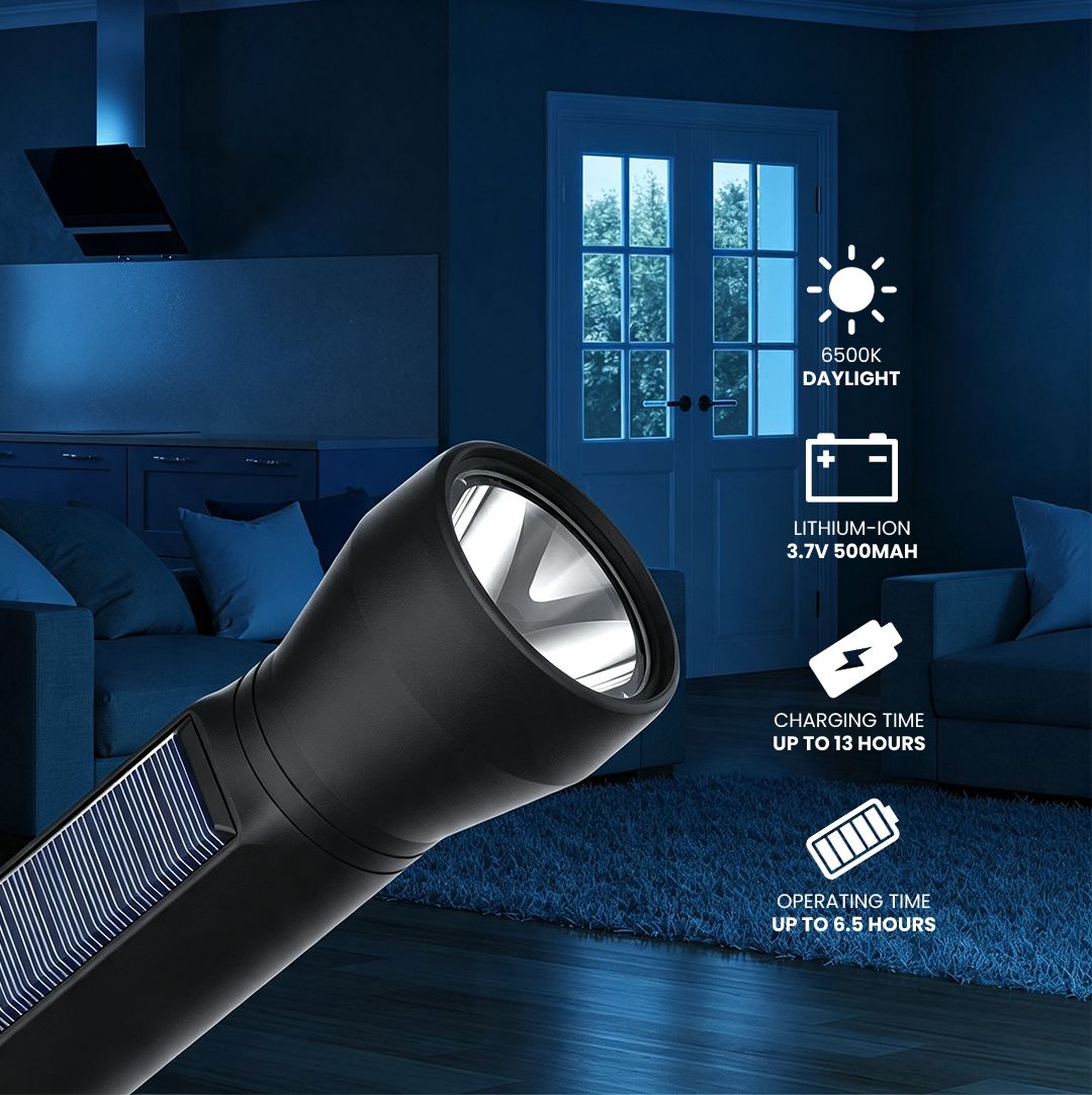 Akari Solar Flashlight (ARFL-8121)