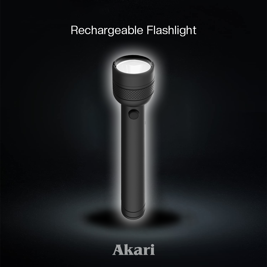 AKARI Rechargeable Flashlight ( ARFL-8623 )