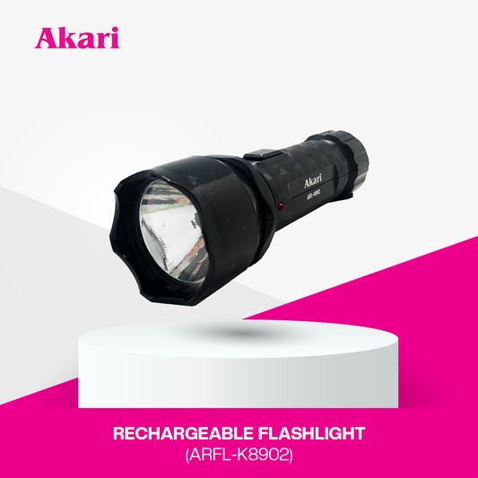 Akari Rechargeable Flashlight (ARFL-K8902)