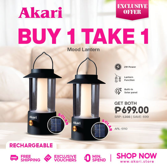 Akari B1T1 Solar Mood Lantern ARL- 5110