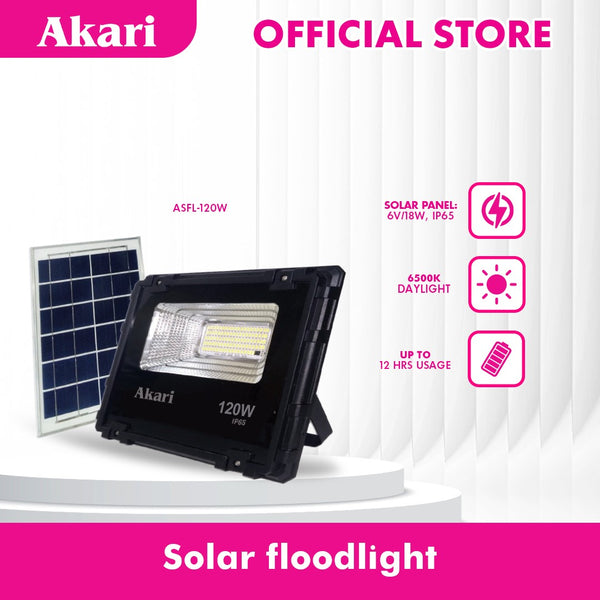 Akari Solar Floodlight 120W