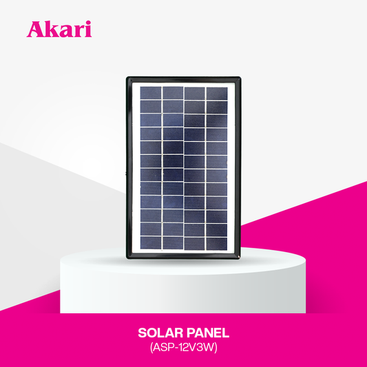 Akari Mini Solar Panel (ASP-12V3W)