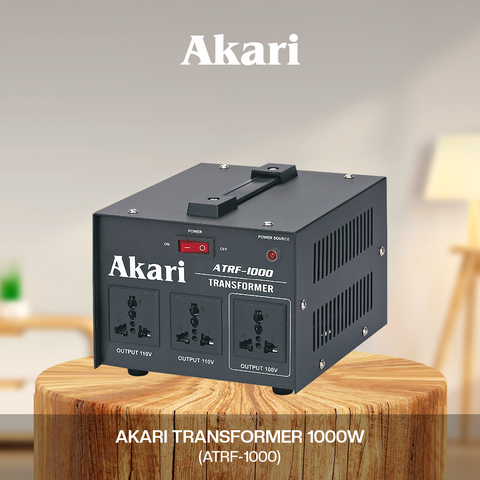 Akari Transformer 1000W 3 Multipurpose Outlet ( ATRF-1000)