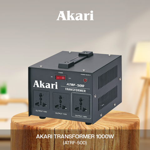 Akari Transformer 500W 3 Multipurpose Outlet ( ATRF-500 )
